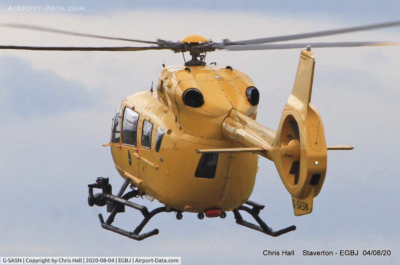G-SASN, 2014 Airbus Helicopters EC-145T-2 (BK-117D-2) C/N 20025, Staverton