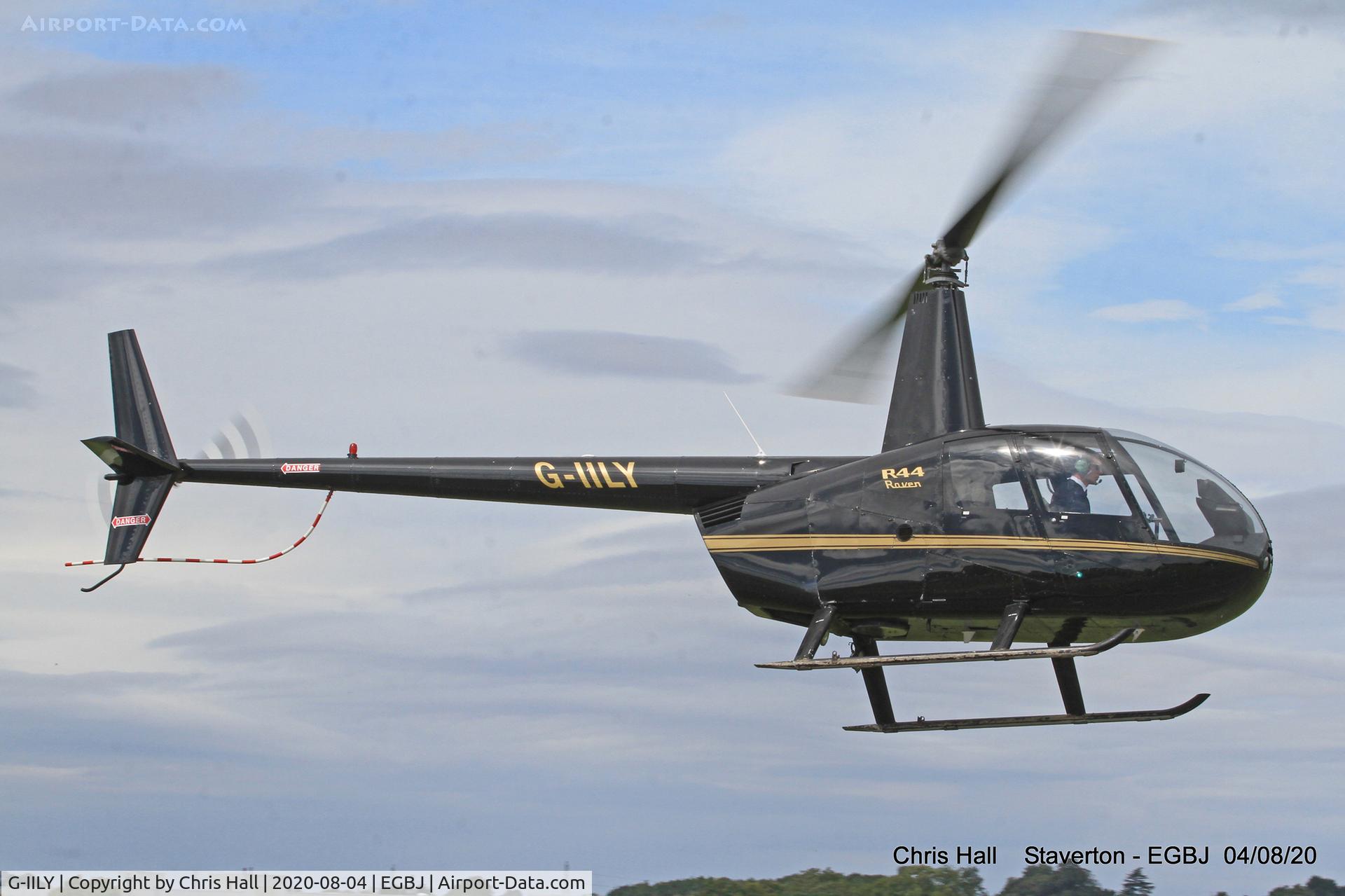 G-IILY, 2000 Robinson R44 Raven C/N 0960, Staverton