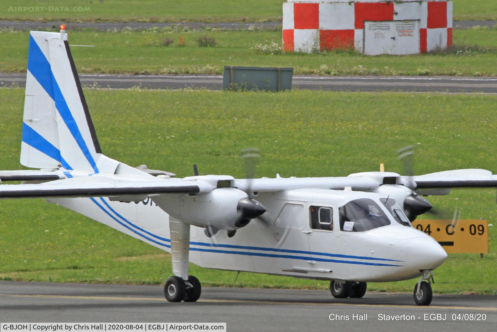G-BJOH, 1981 Pilatus Britten-Norman BN-2T Islander C/N 2034, Staverton