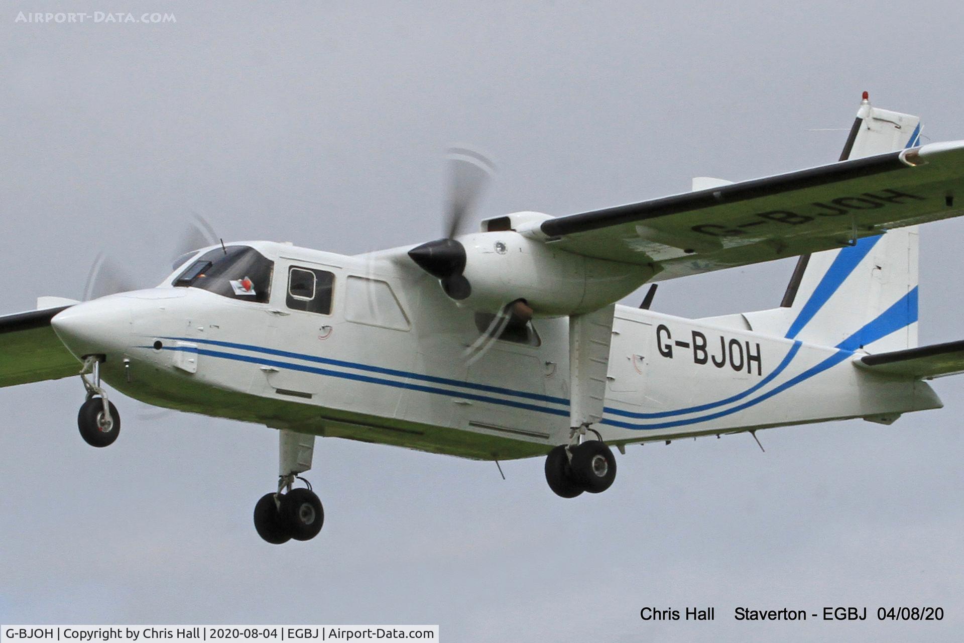 G-BJOH, 1981 Pilatus Britten-Norman BN-2T Islander C/N 2034, Staverton
