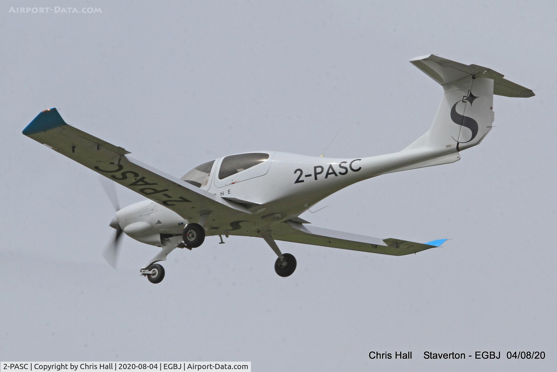2-PASC, Diamond DA-40D Diamond Star C/N D4.286, Staverton