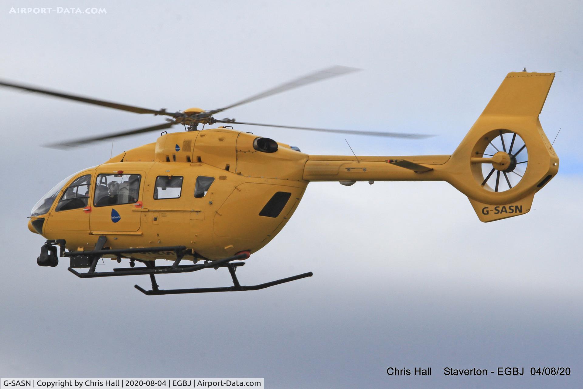 G-SASN, 2014 Airbus Helicopters EC-145T-2 (BK-117D-2) C/N 20025, Staverton