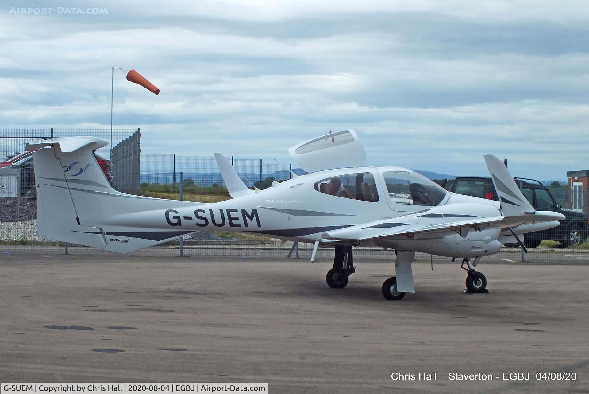 G-SUEM, 2008 Diamond DA-42 Twin Star C/N 42.332, Staverton