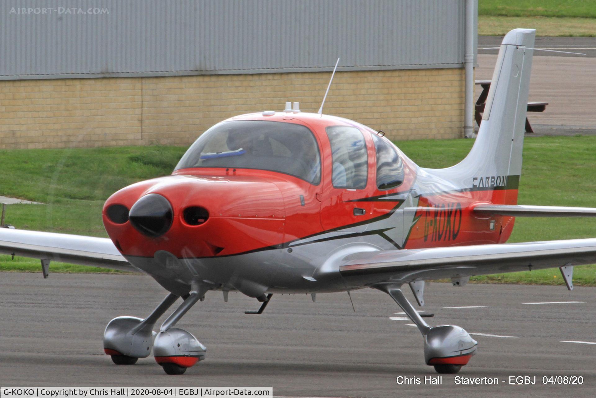 G-KOKO, 2018 Cirrus SR22T C/N 1680, Staverton