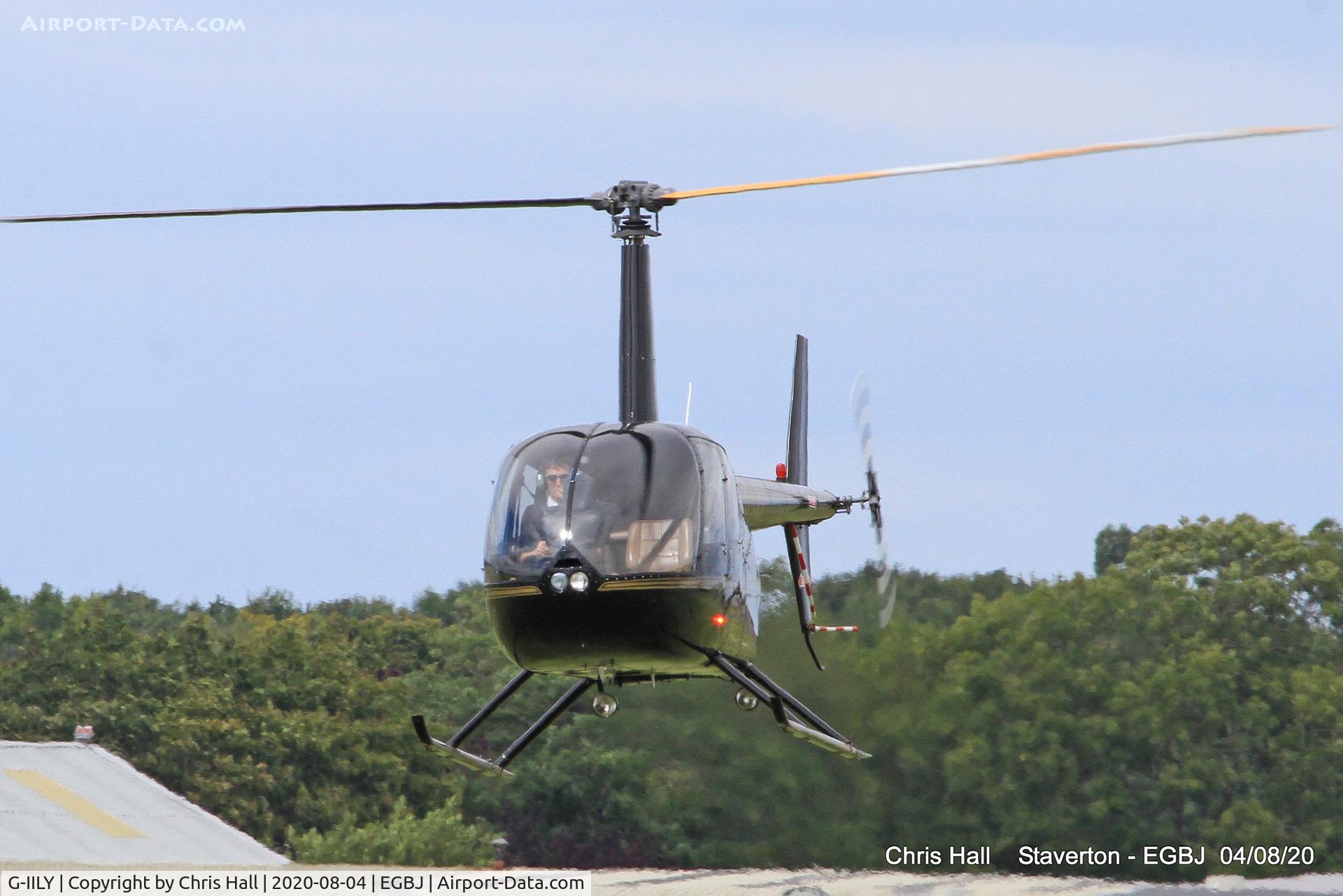 G-IILY, 2000 Robinson R44 Raven C/N 0960, Staverton