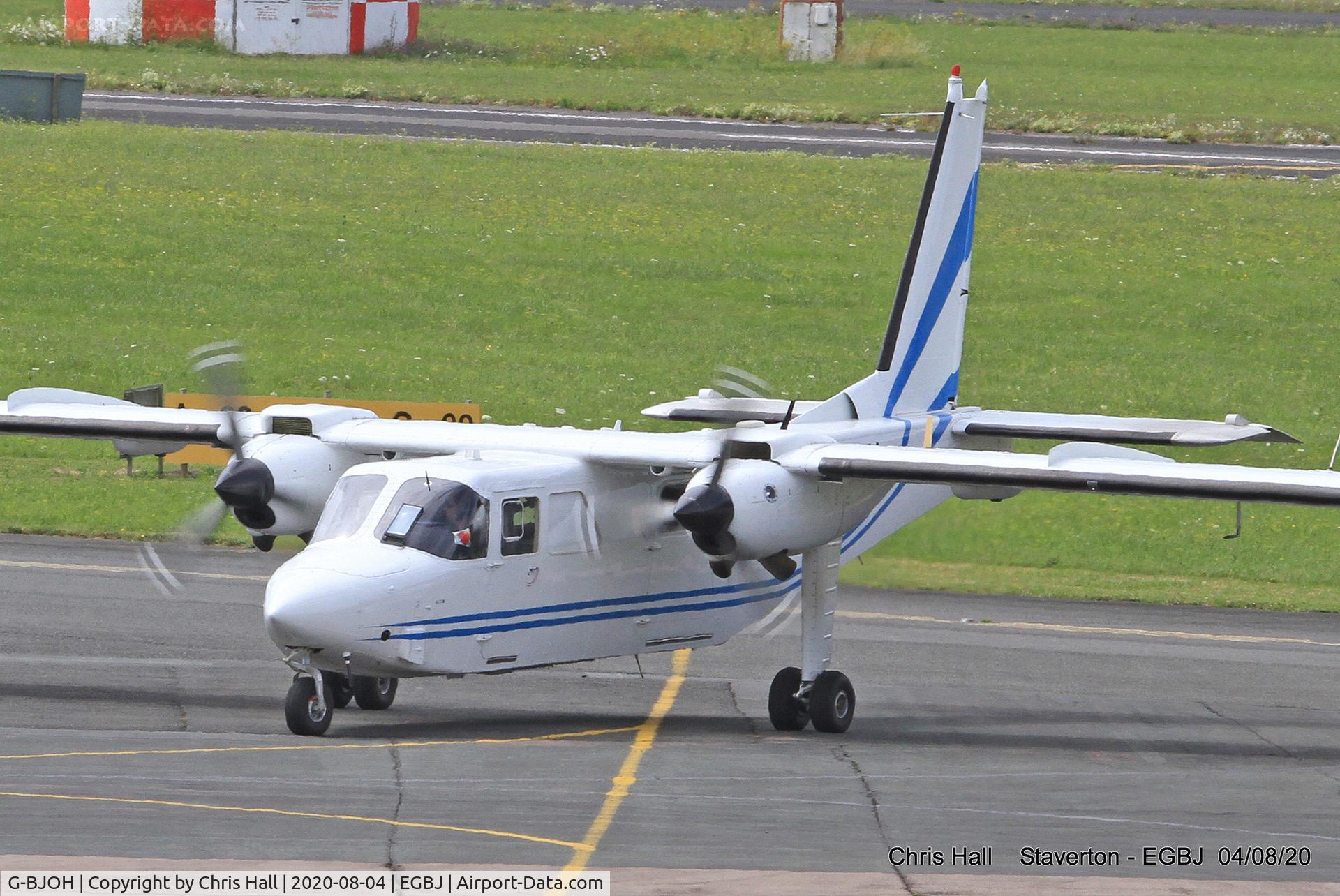 G-BJOH, 1981 Pilatus Britten-Norman BN-2T Islander C/N 2034, Staverton