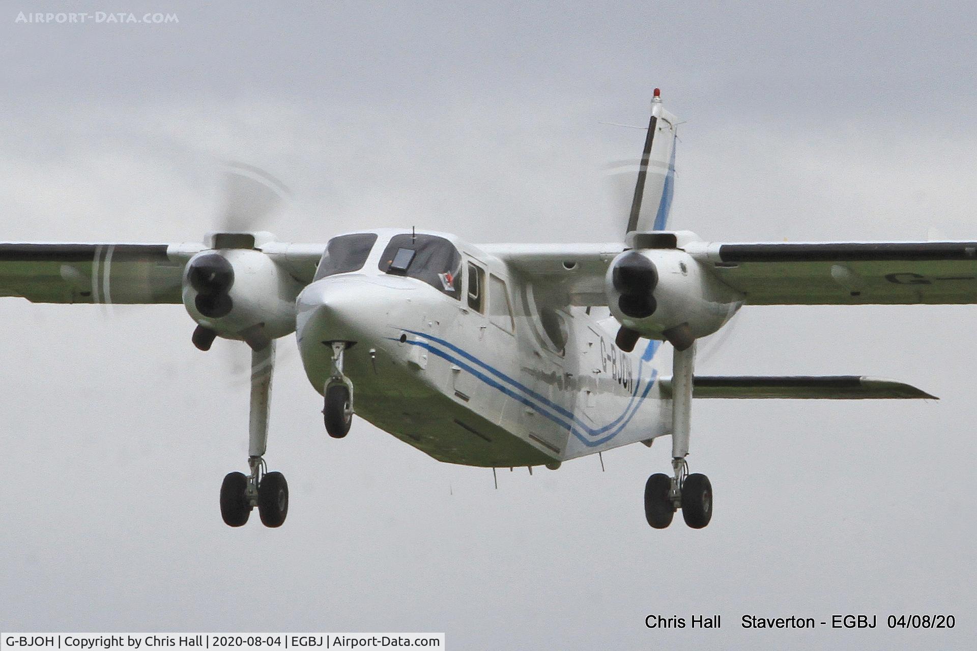 G-BJOH, 1981 Pilatus Britten-Norman BN-2T Islander C/N 2034, Staverton