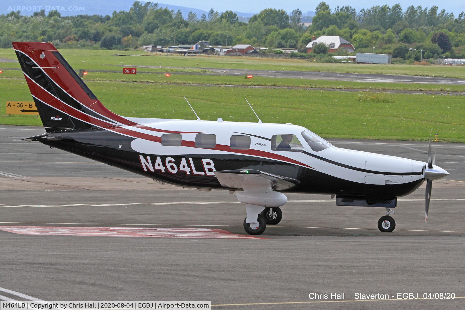 N464LB, 1993 Piper PA-46-350P Malibu Mirage C/N 4622139, Staverton