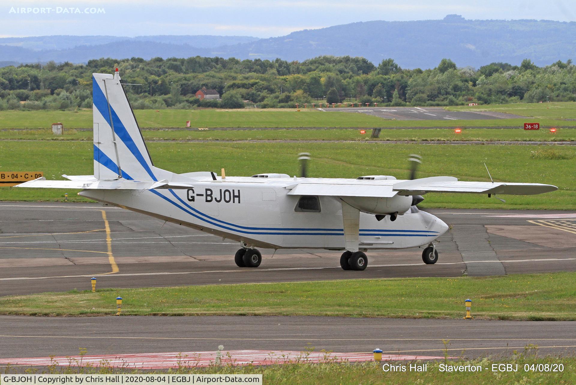 G-BJOH, 1981 Pilatus Britten-Norman BN-2T Islander C/N 2034, Staverton