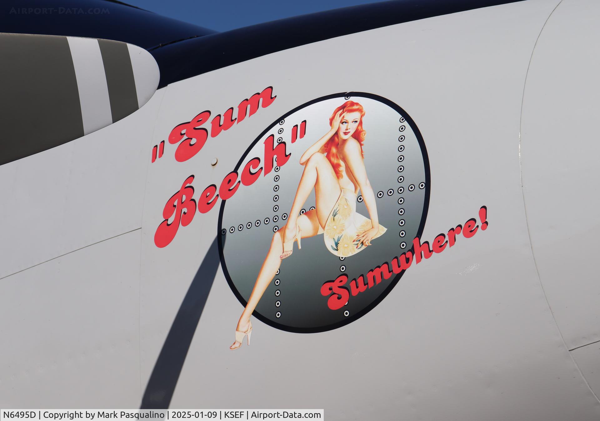 N6495D, 1960 Beech C-45H Expeditor C/N AF-449, Beech C-45H