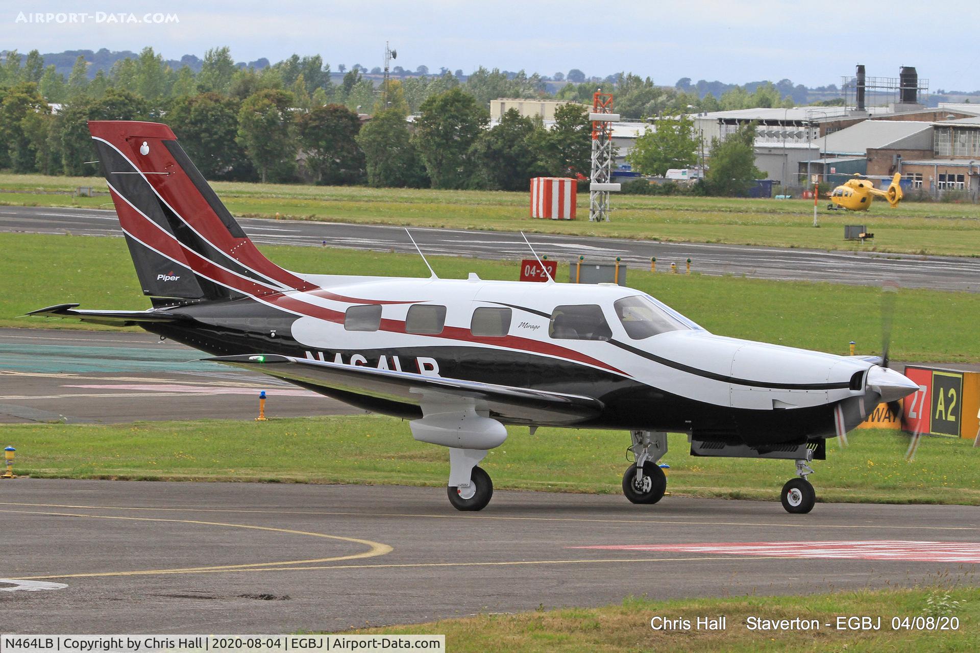 N464LB, 1993 Piper PA-46-350P Malibu Mirage C/N 4622139, Staverton