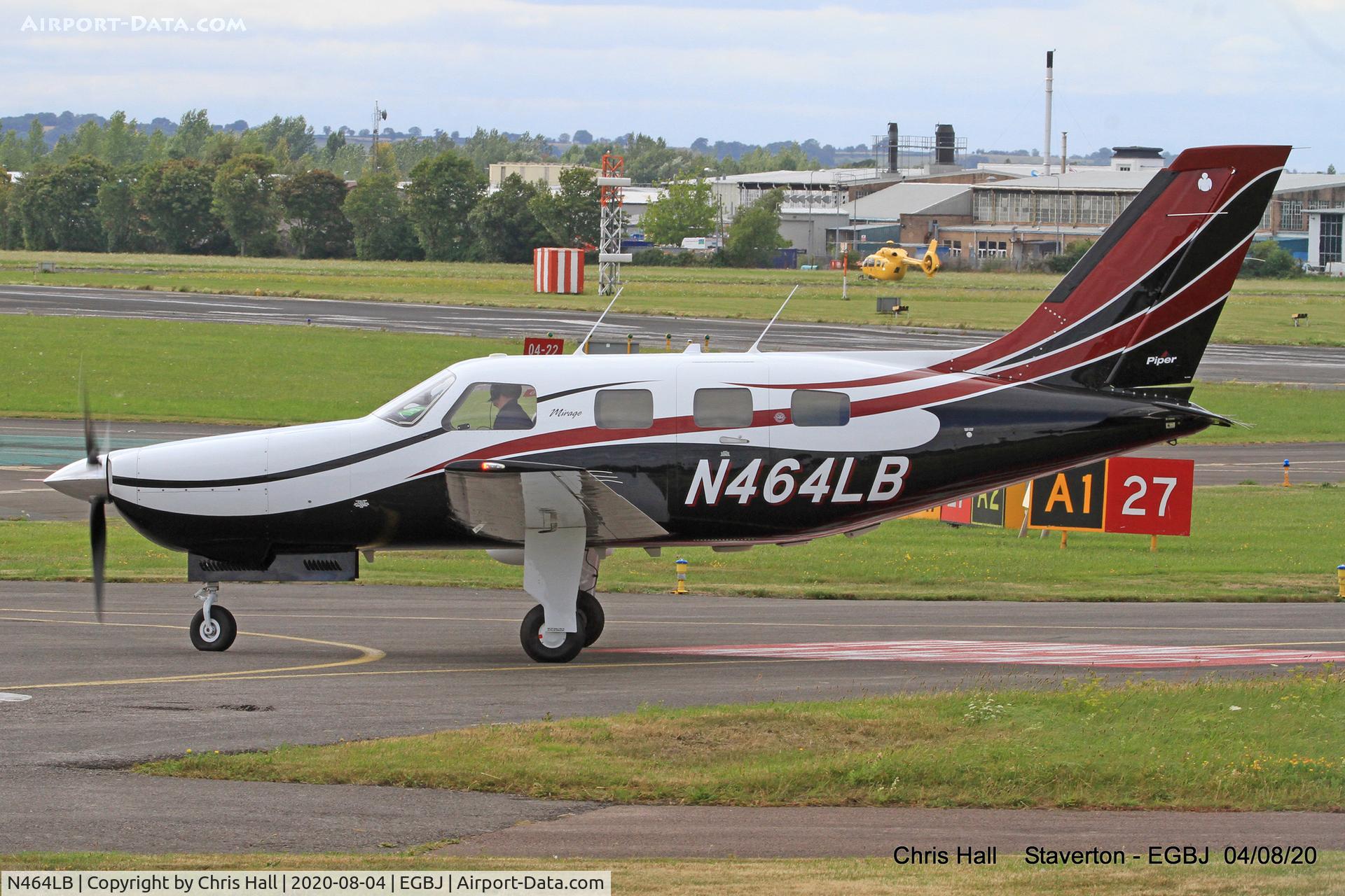 N464LB, 1993 Piper PA-46-350P Malibu Mirage C/N 4622139, Staverton