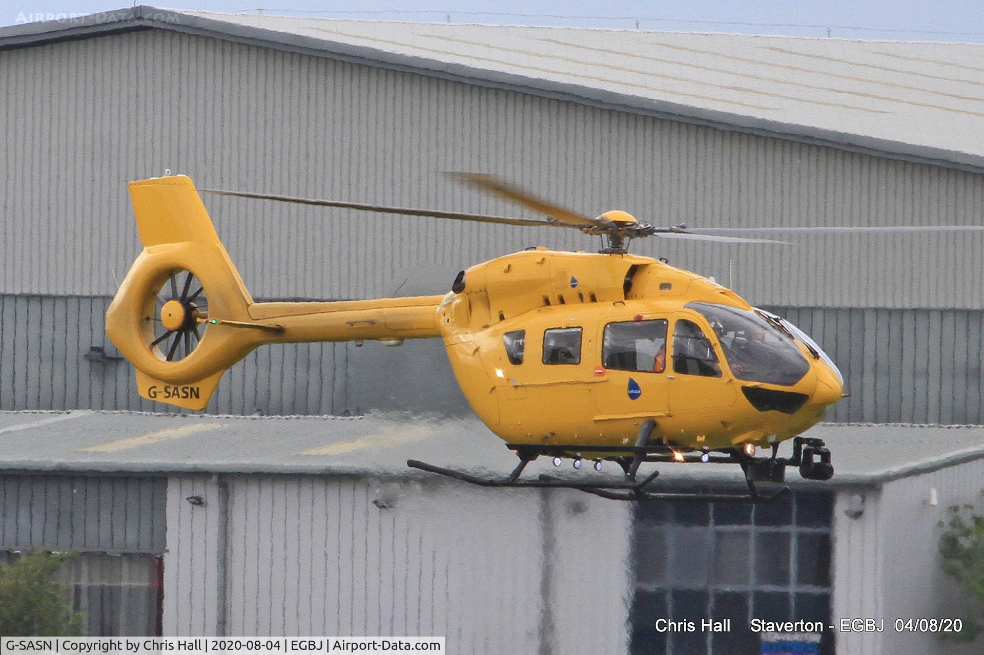 G-SASN, 2014 Airbus Helicopters EC-145T-2 (BK-117D-2) C/N 20025, Staverton