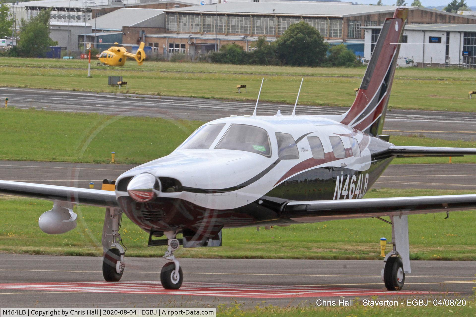 N464LB, 1993 Piper PA-46-350P Malibu Mirage C/N 4622139, Staverton