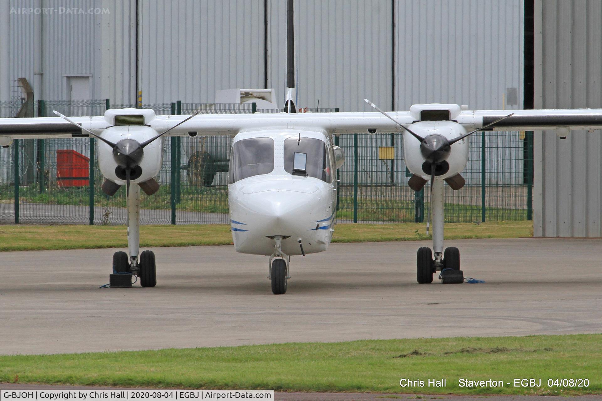 G-BJOH, 1981 Pilatus Britten-Norman BN-2T Islander C/N 2034, Staverton