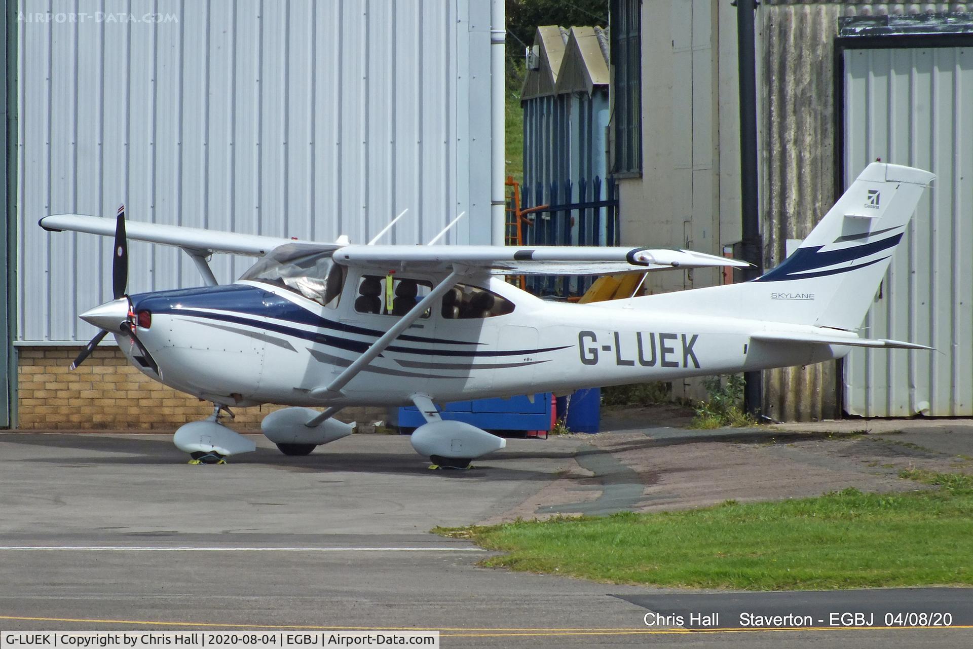 G-LUEK, 2005 Cessna 182T Skylane C/N 18281740, Staverton
