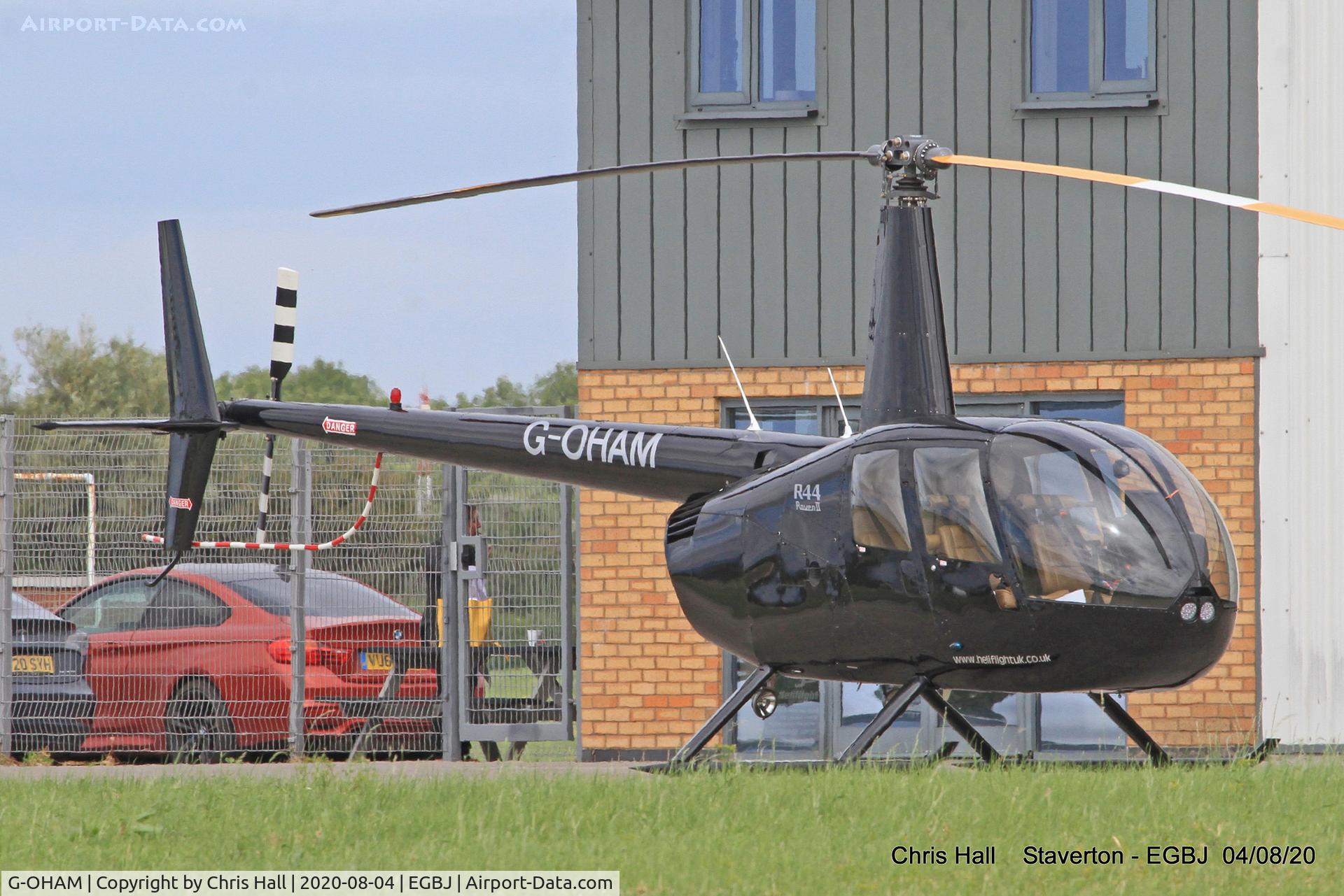 G-OHAM, 2005 Robinson R44 Raven II C/N 10743, Staverton