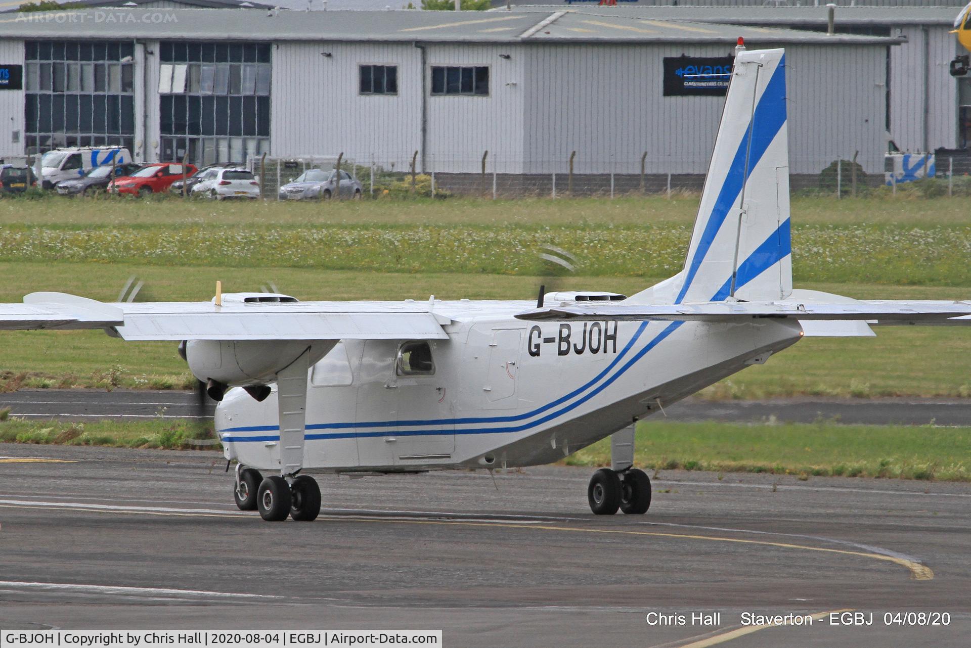 G-BJOH, 1981 Pilatus Britten-Norman BN-2T Islander C/N 2034, Staverton