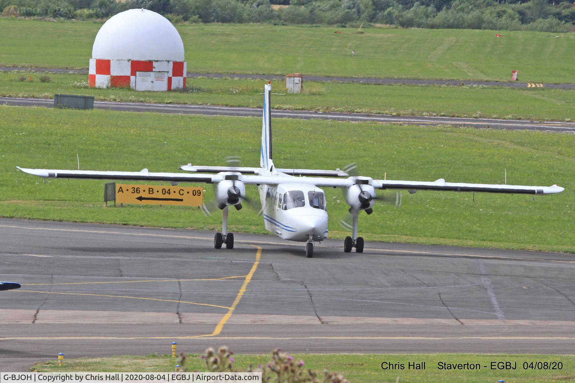 G-BJOH, 1981 Pilatus Britten-Norman BN-2T Islander C/N 2034, Staverton