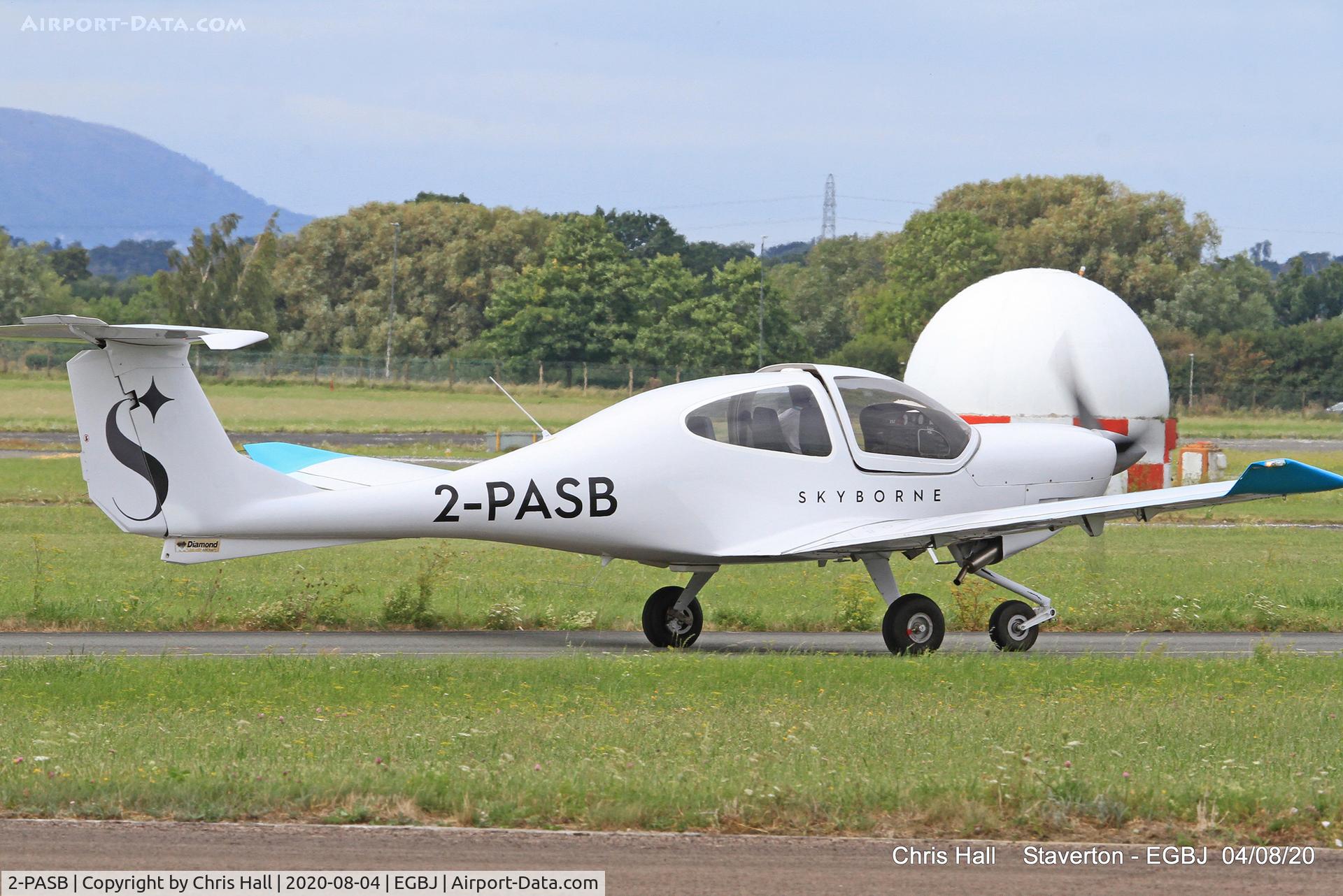 2-PASB, Diamond DA-40D Diamond Star C/N D4.285, Staverton