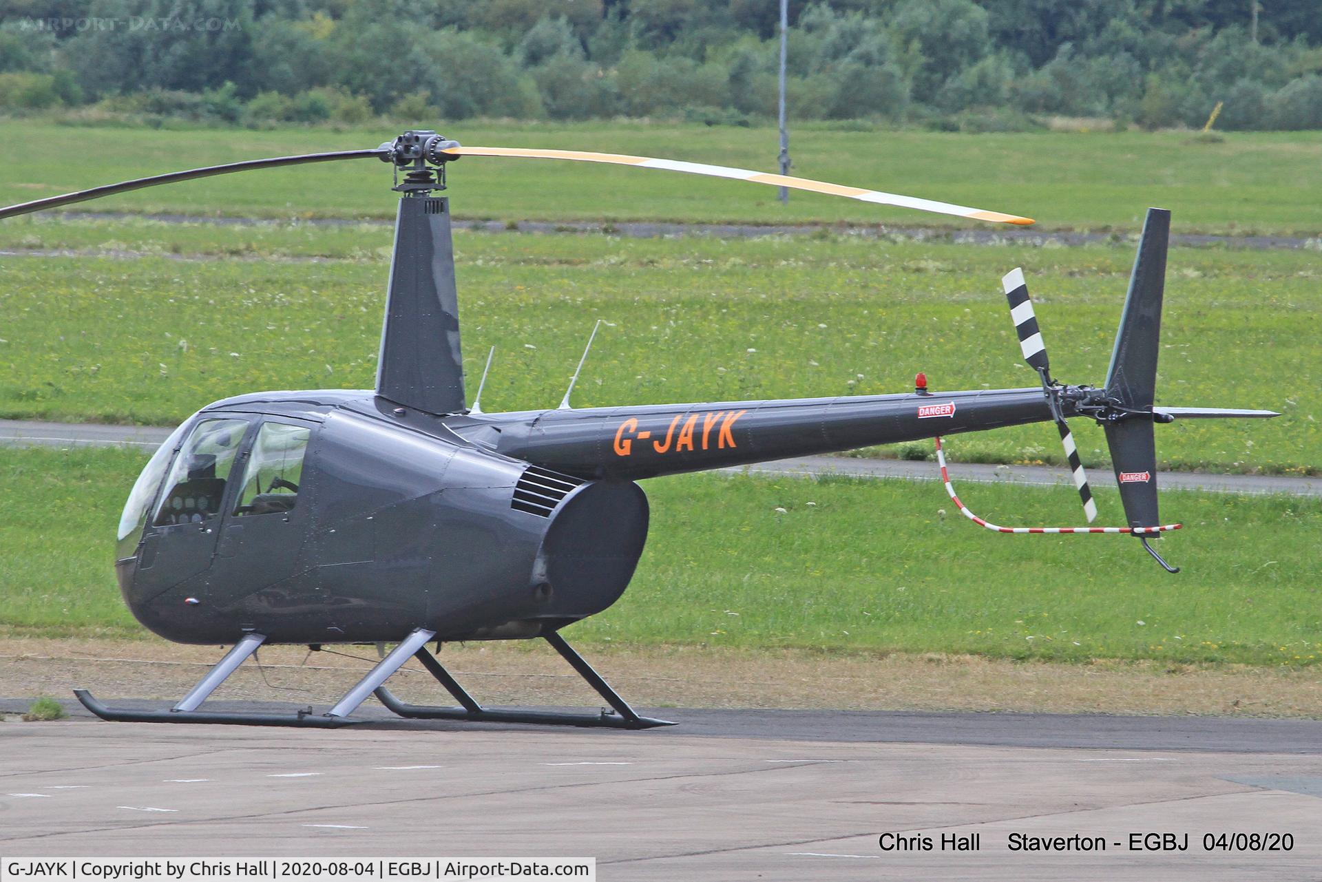 G-JAYK, 2003 Robinson R44 Raven II C/N 10147, Staverton
