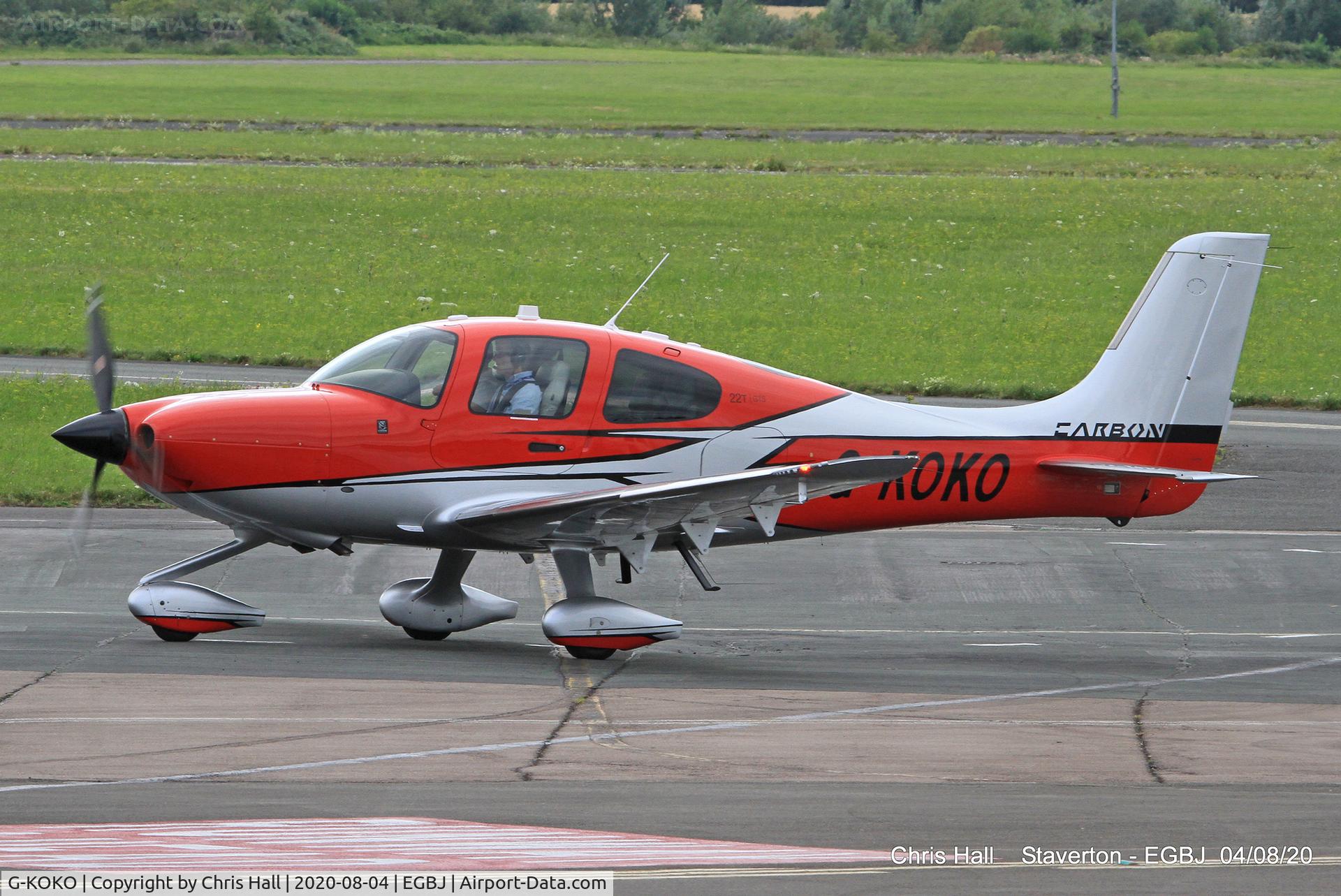 G-KOKO, 2018 Cirrus SR22T C/N 1680, Staverton