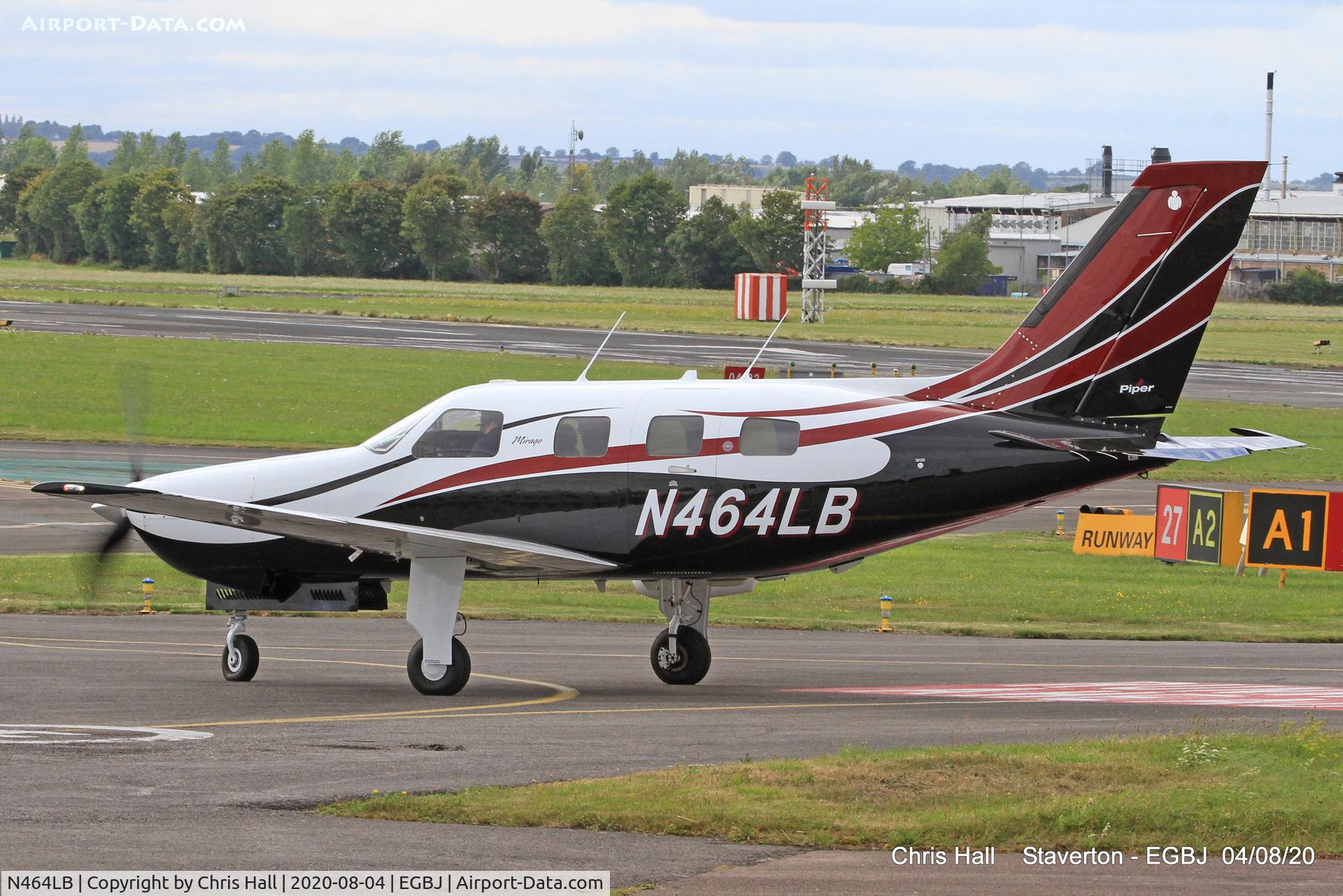 N464LB, 1993 Piper PA-46-350P Malibu Mirage C/N 4622139, Staverton