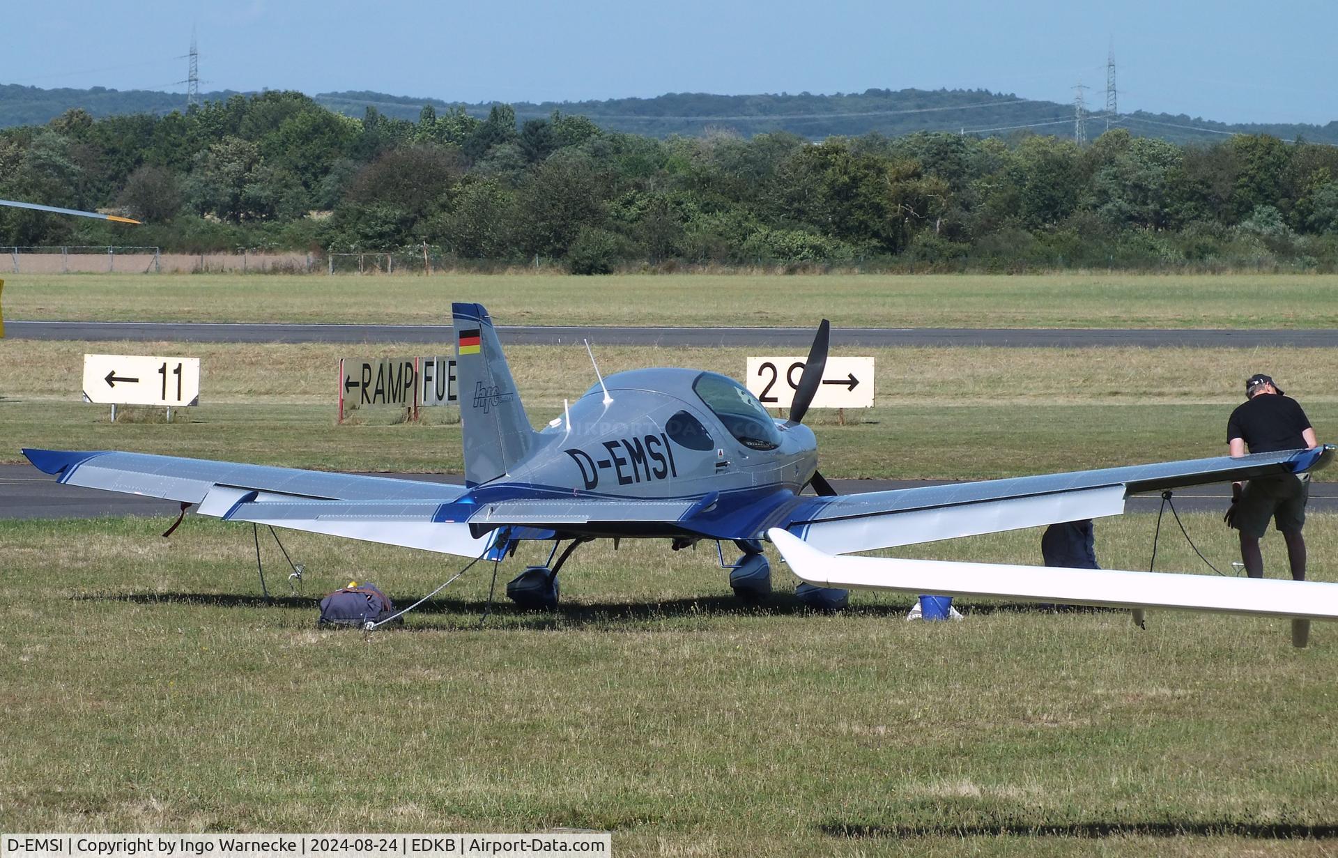 D-EMSI, BRM Aero Bristell B23 C/N not found_D_EMSI, BRM Aero Bristell B23 at Bonn-Hangelar airfield during the Grumman Fly-in 2024