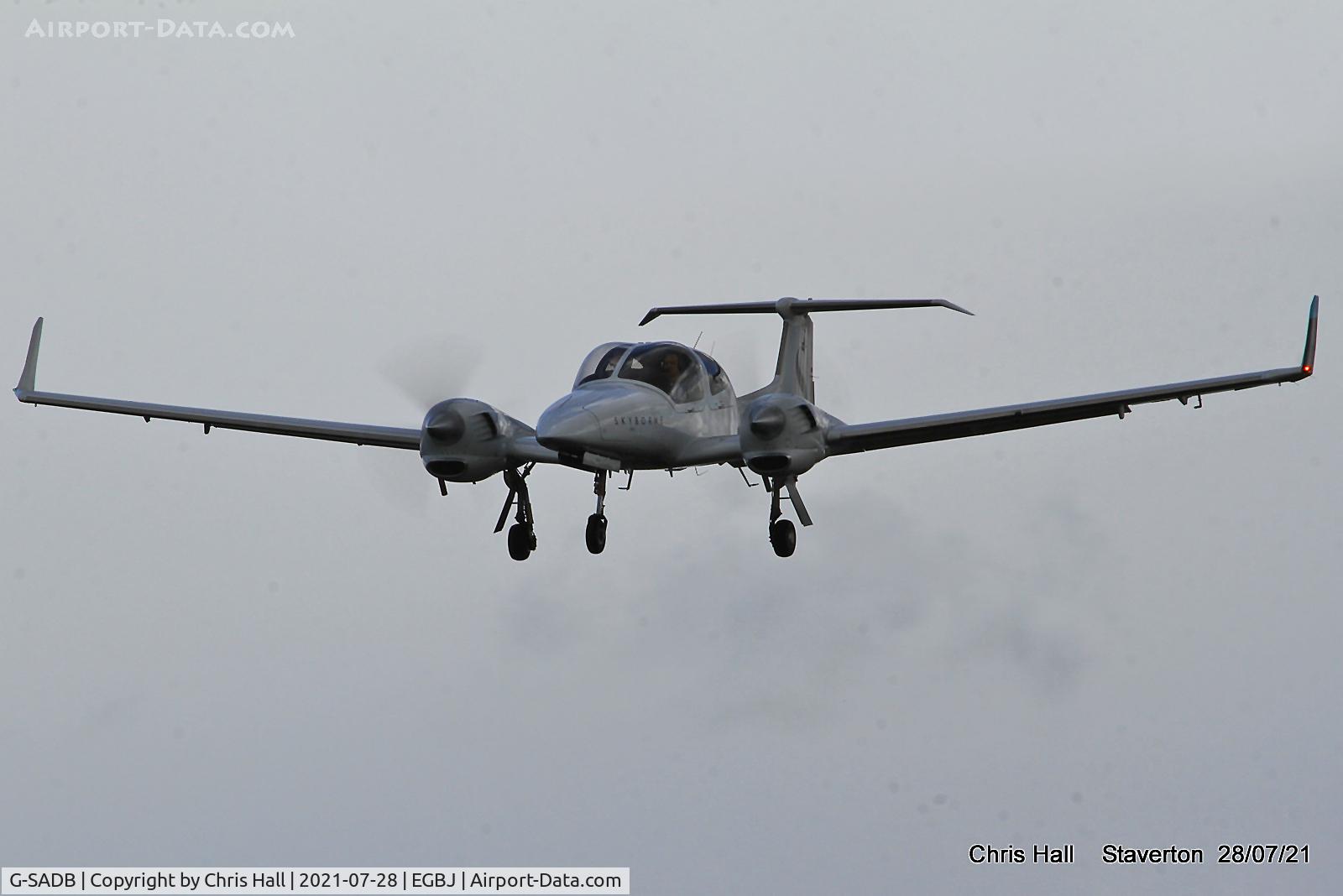G-SADB, 2007 Diamond DA-42M Twin Star C/N 42.M003, Staverton