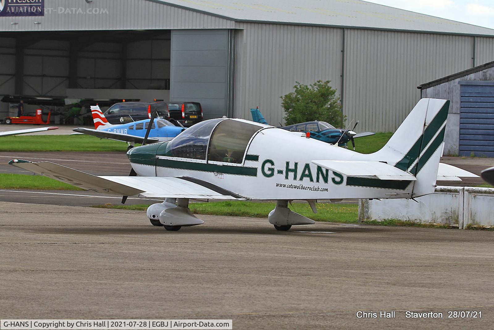 G-HANS, 1979 Robin DR-400-108  Dauphin 2+2 C/N 1384, Staverton