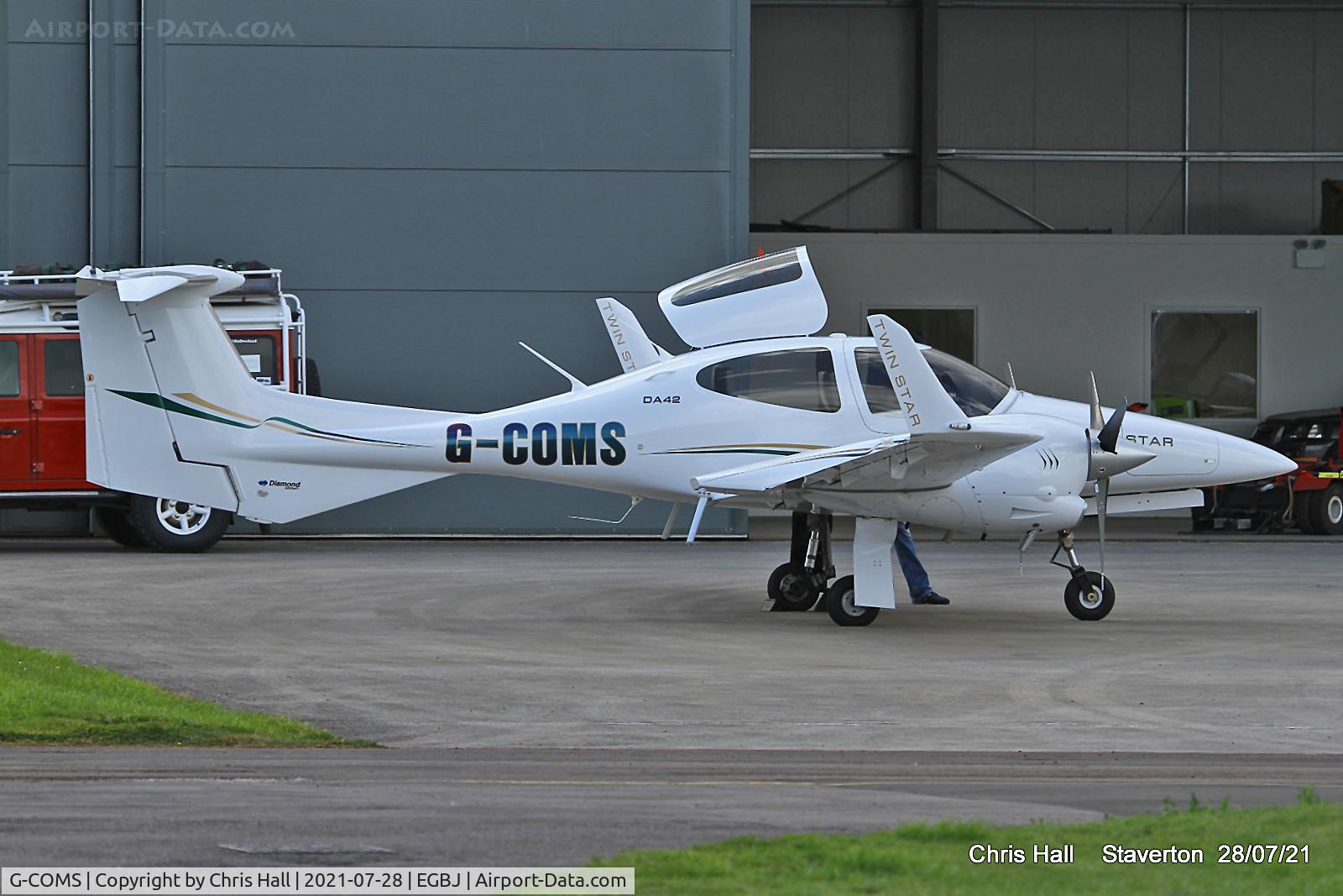 G-COMS, 2007 Diamond DA-42 Twin Star C/N 42.AC040, Staverton