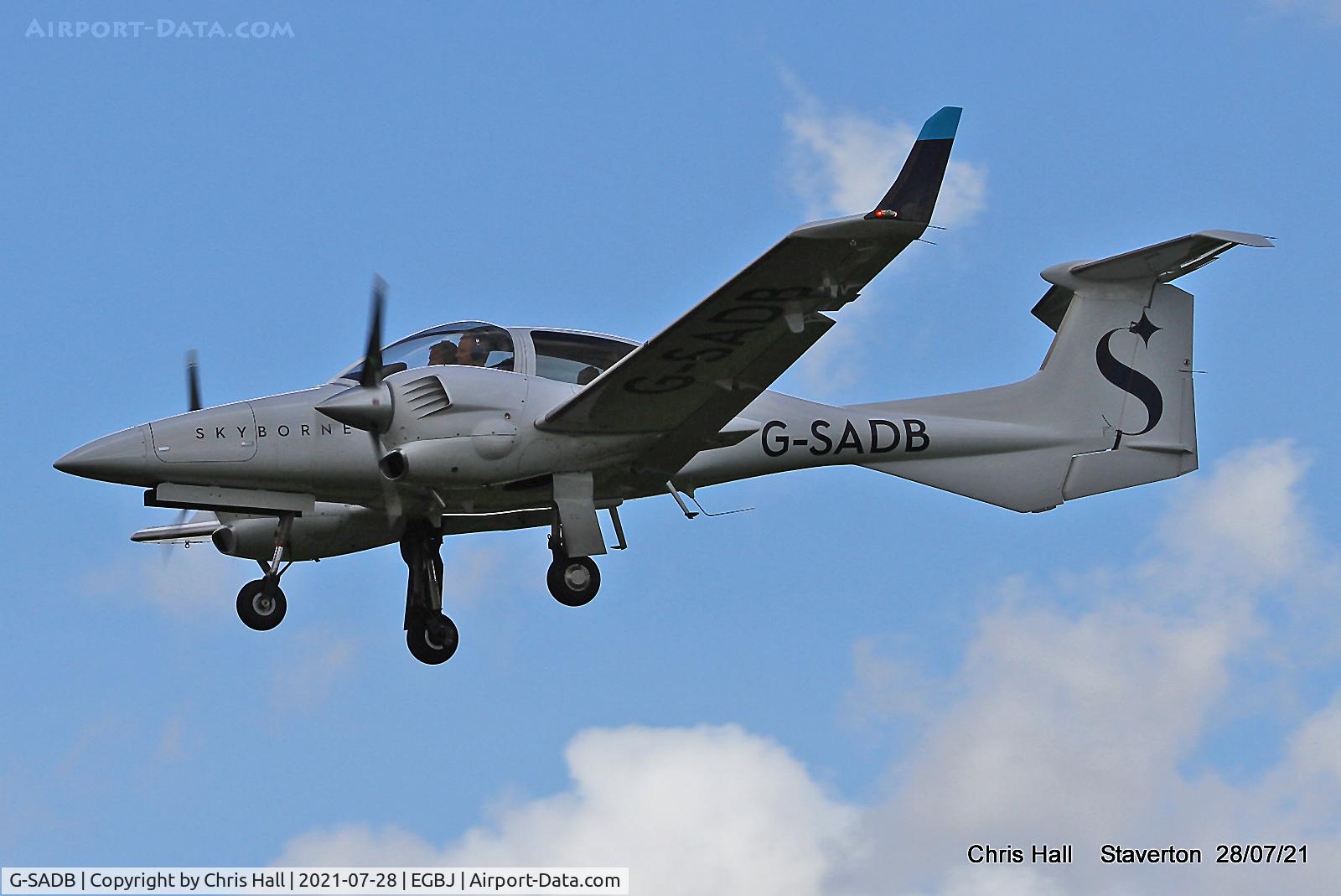 G-SADB, 2007 Diamond DA-42M Twin Star C/N 42.M003, Staverton