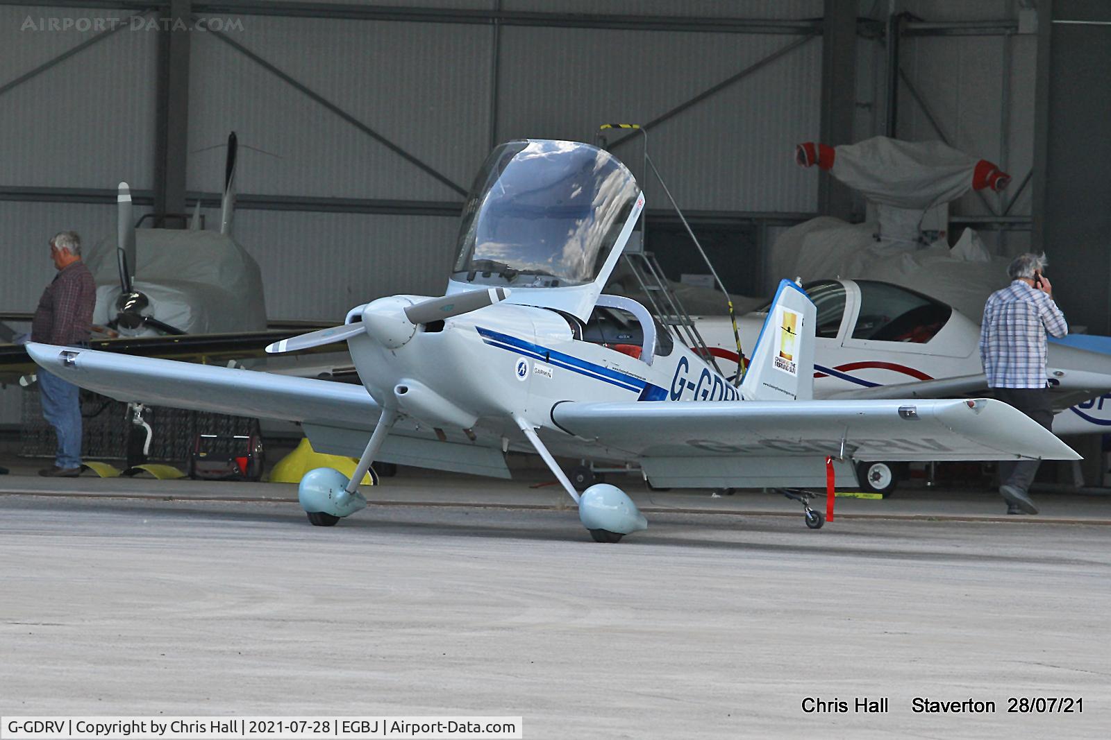 G-GDRV, 1993 Vans RV-6 C/N 21367, Staverton