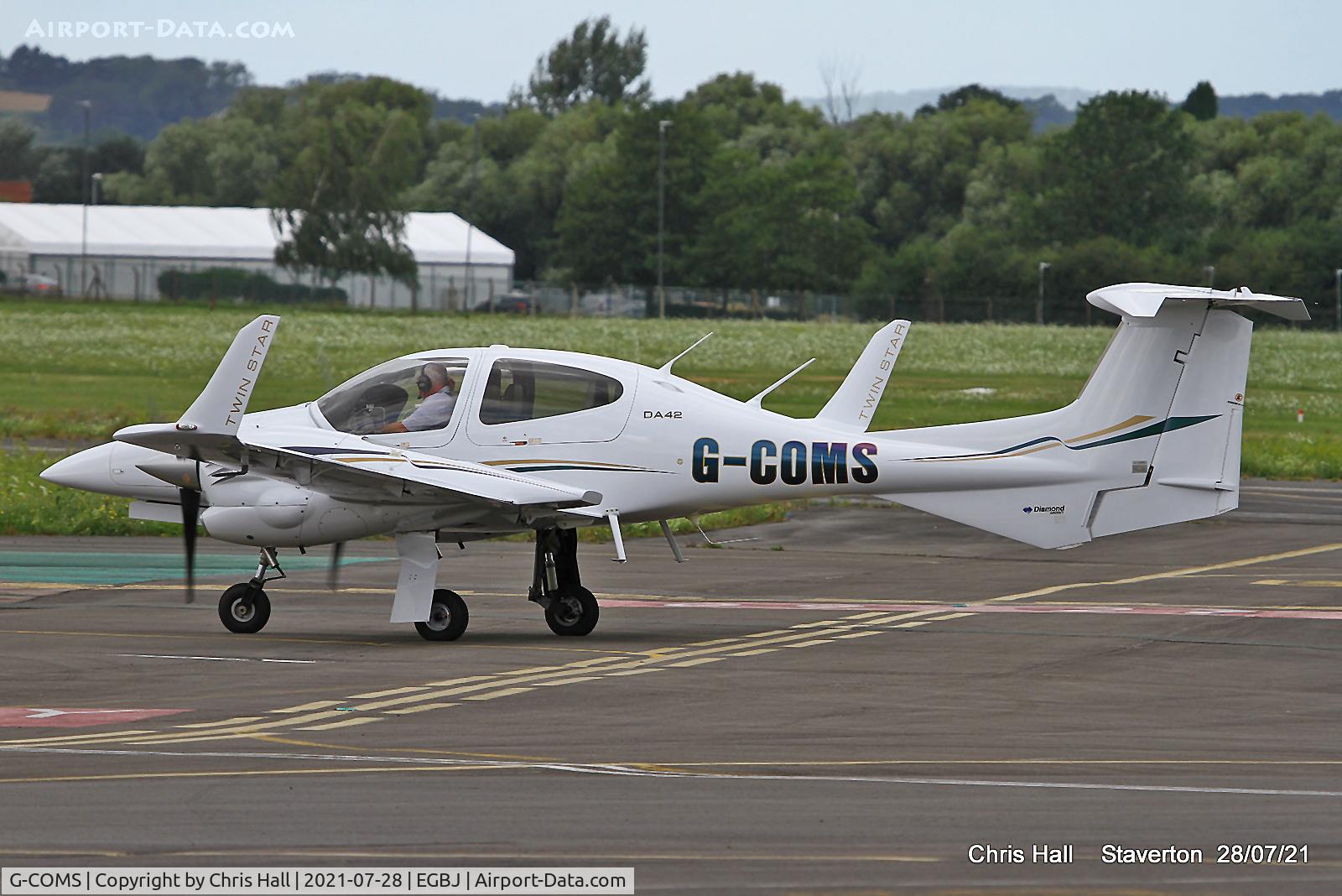 G-COMS, 2007 Diamond DA-42 Twin Star C/N 42.AC040, Staverton