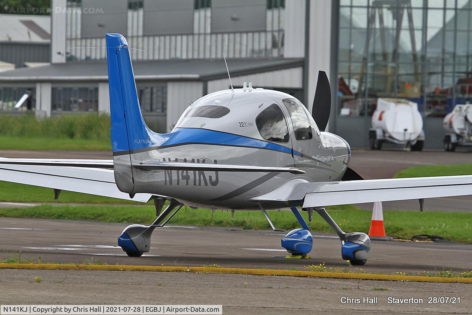 N141KJ, 2014 Cirrus SR22T C/N 0832, Staverton
