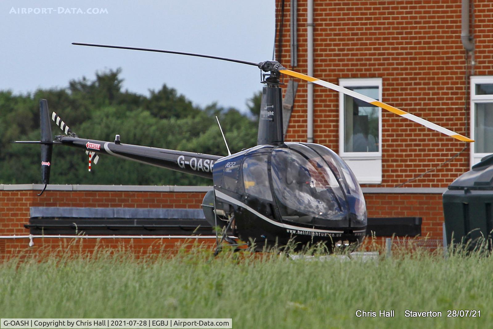 G-OASH, 1988 Robinson R22 Beta C/N 0761, Staverton