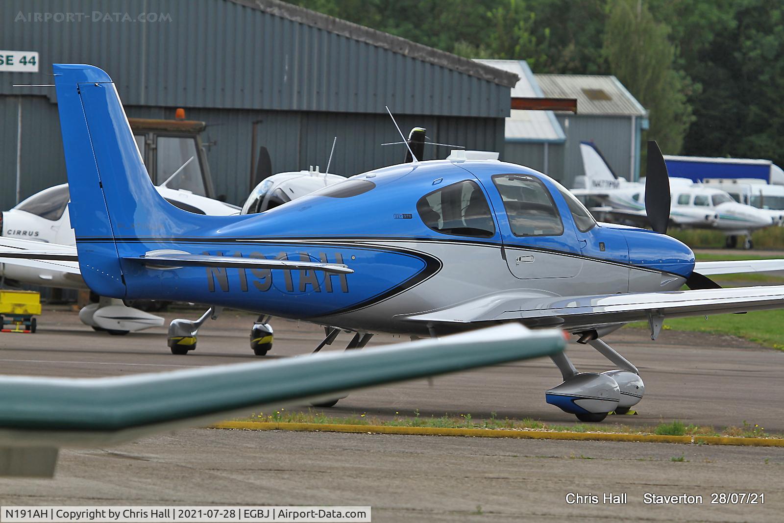 N191AH, 2021 Cirrus SR22T C/N 2354, Staverton
