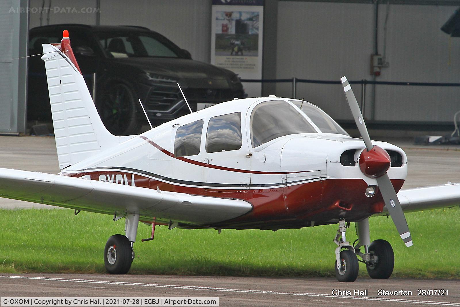 G-OXOM, 1989 Piper PA-28-161 Cadet C/N 28-41285, Staverton