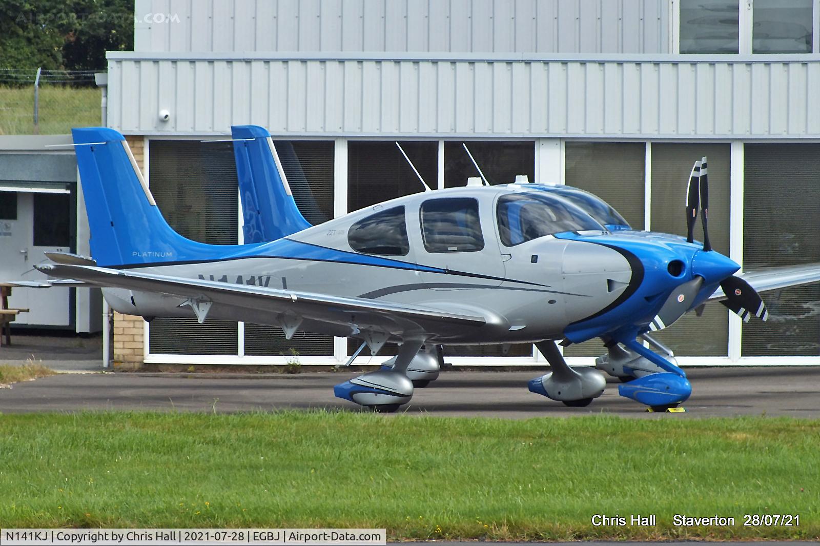 N141KJ, 2014 Cirrus SR22T C/N 0832, Staverton
