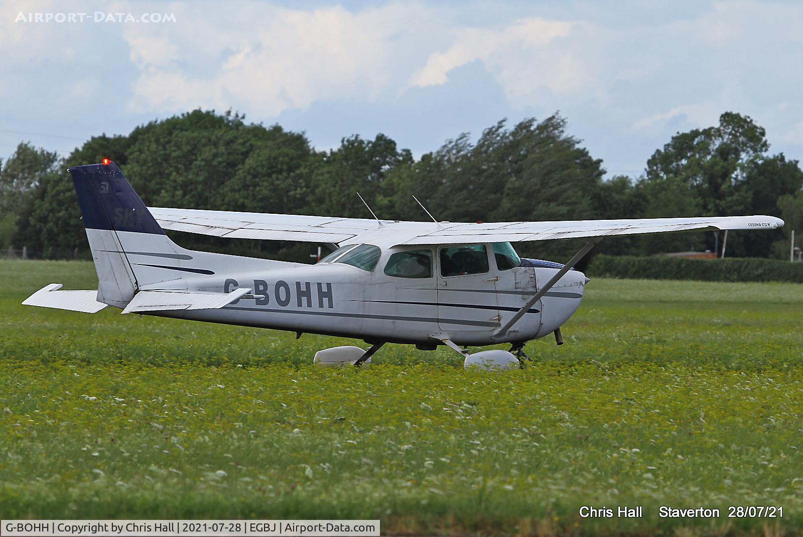 G-BOHH, 1980 Cessna 172N C/N 172-73906, Staverton