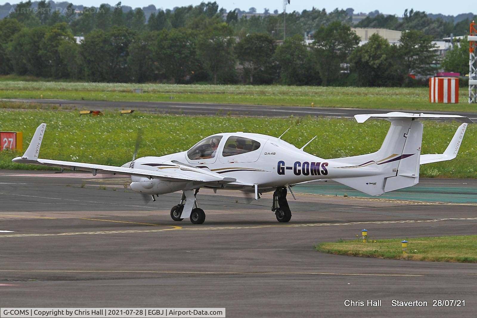 G-COMS, 2007 Diamond DA-42 Twin Star C/N 42.AC040, Staverton
