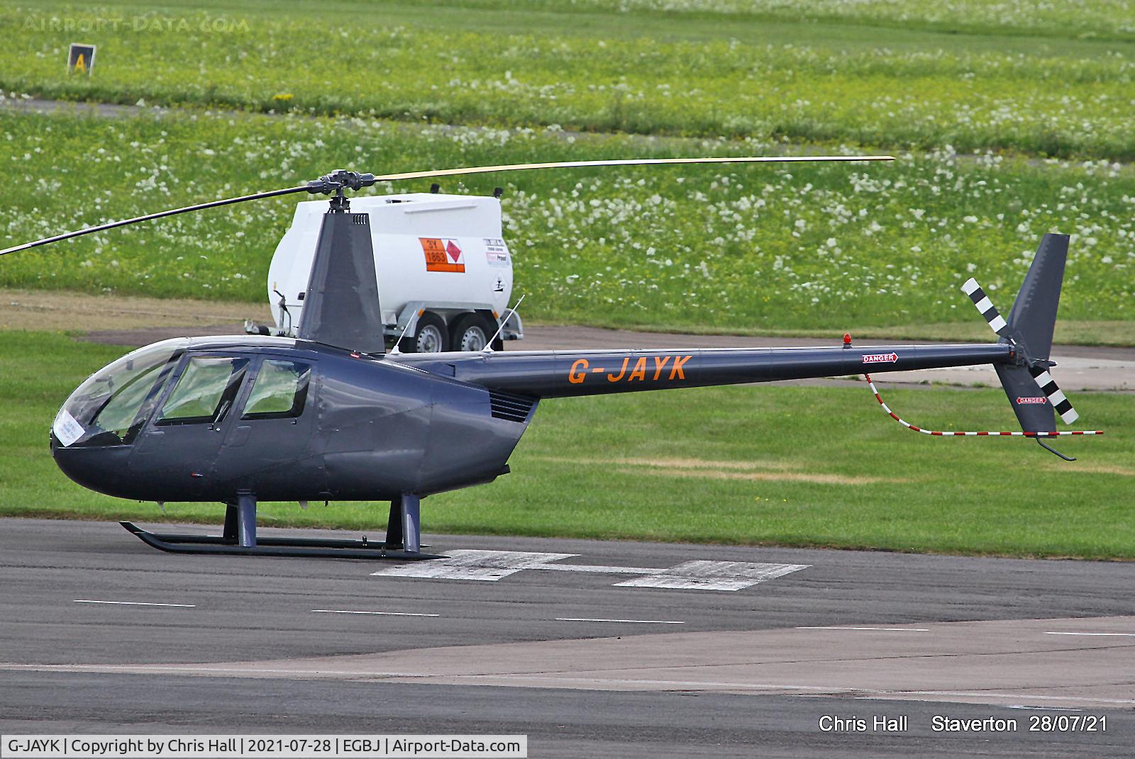 G-JAYK, 2003 Robinson R44 Raven II C/N 10147, Staverton