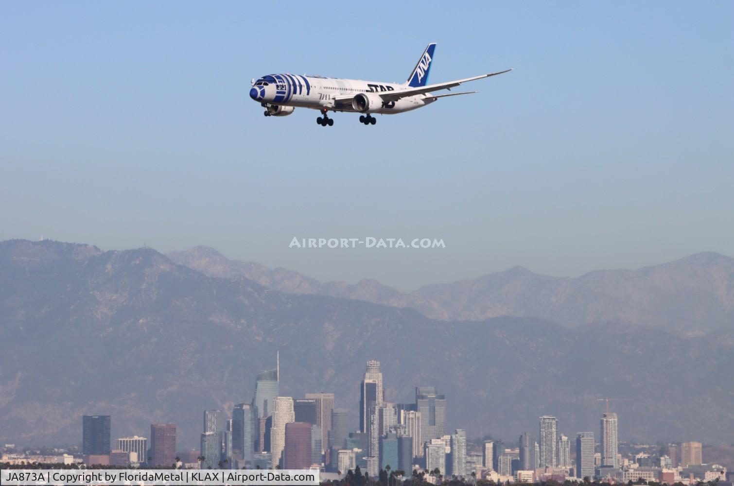 JA873A, 2015 Boeing 787-9 Dreamliner C/N 34530, ANA 789 R2D2 zx hnd, rjtt-lax