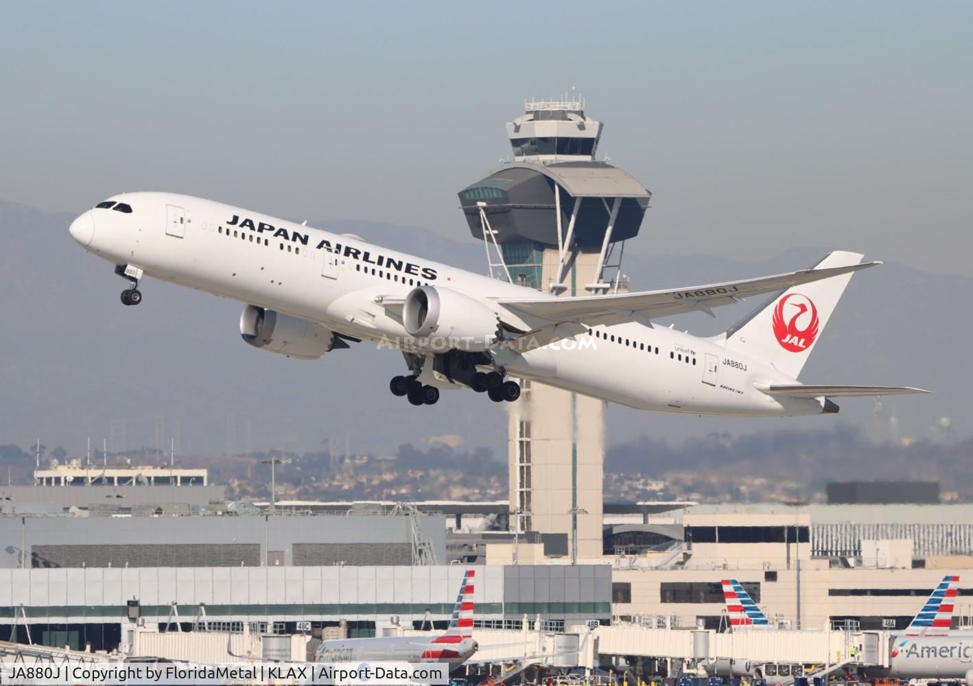 JA880J, 2020 Boeing 787-9 Dreamliner C/N 35426, JAL 789 zx lax-kix, rjbb