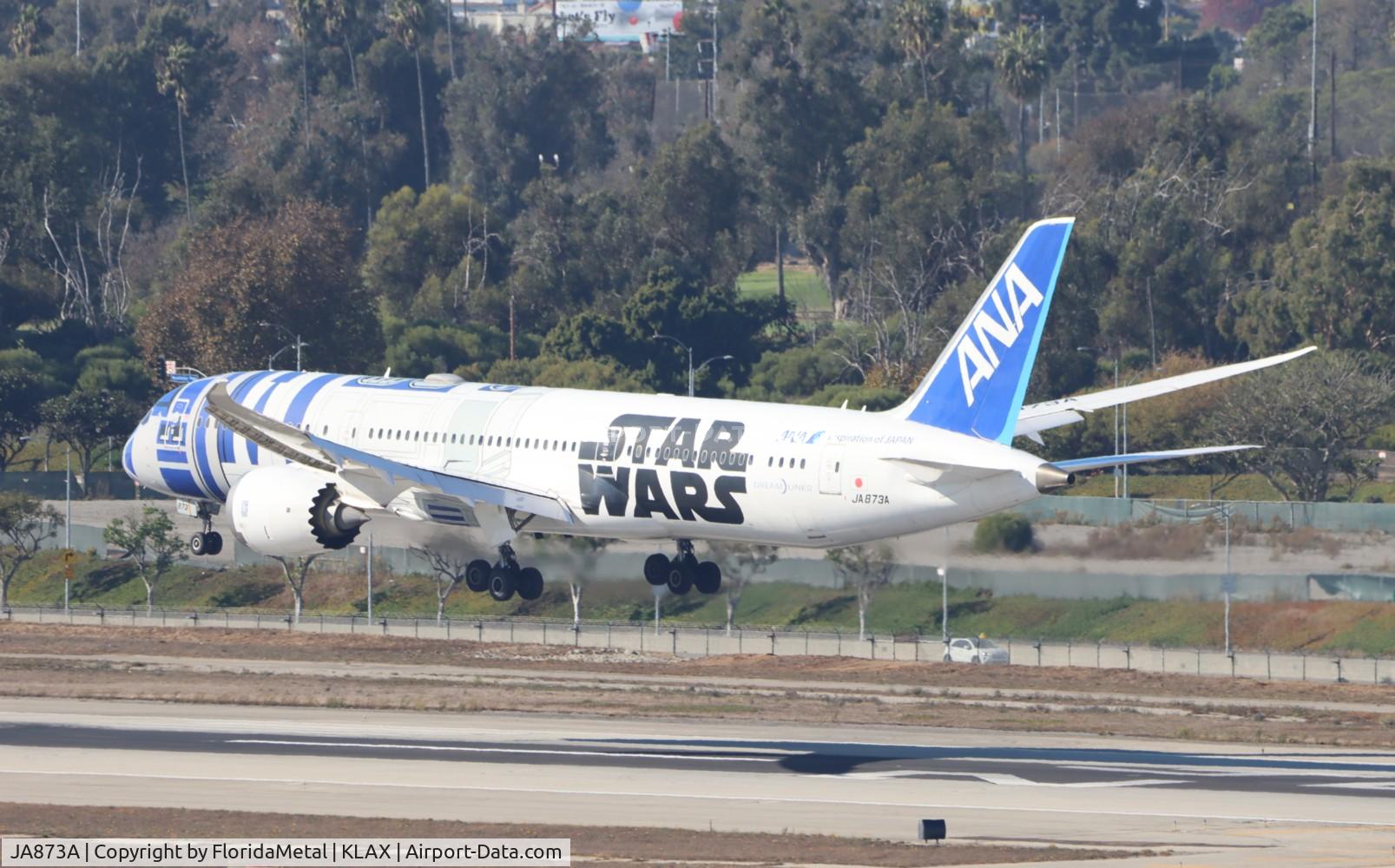 JA873A, 2015 Boeing 787-9 Dreamliner C/N 34530, ANA 789 R2D2 zx hnd, rjtt-lax
