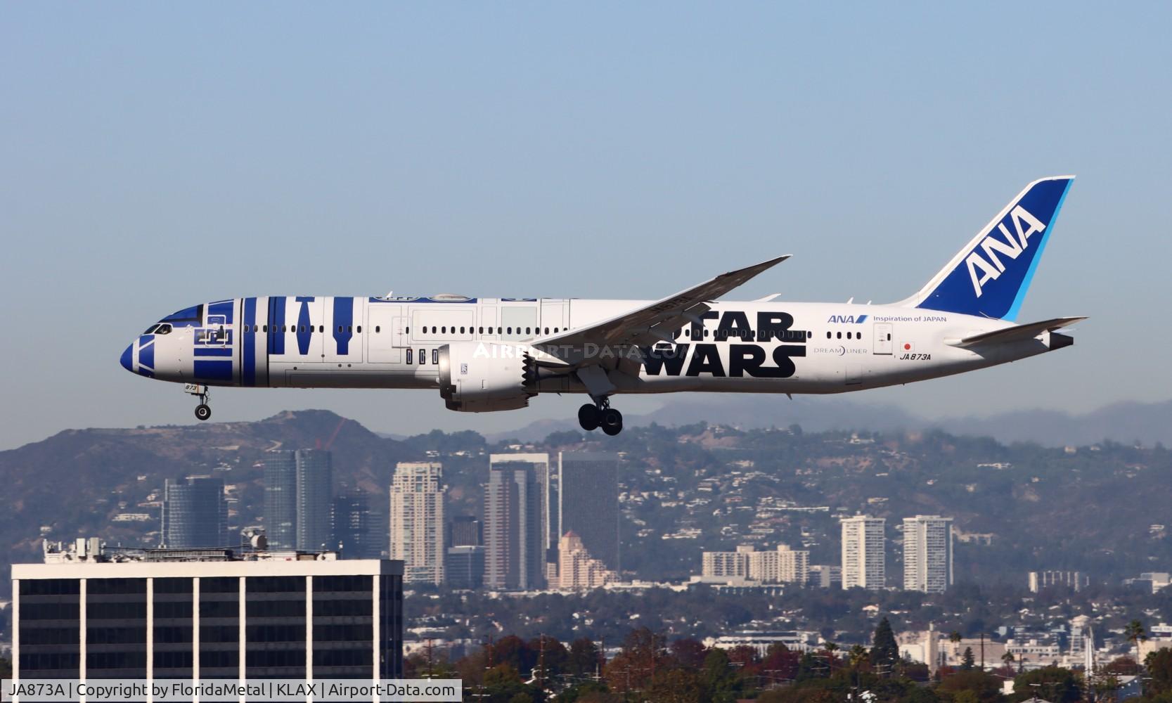 JA873A, 2015 Boeing 787-9 Dreamliner C/N 34530, ANA 789 R2D2 zx hnd, rjtt-lax