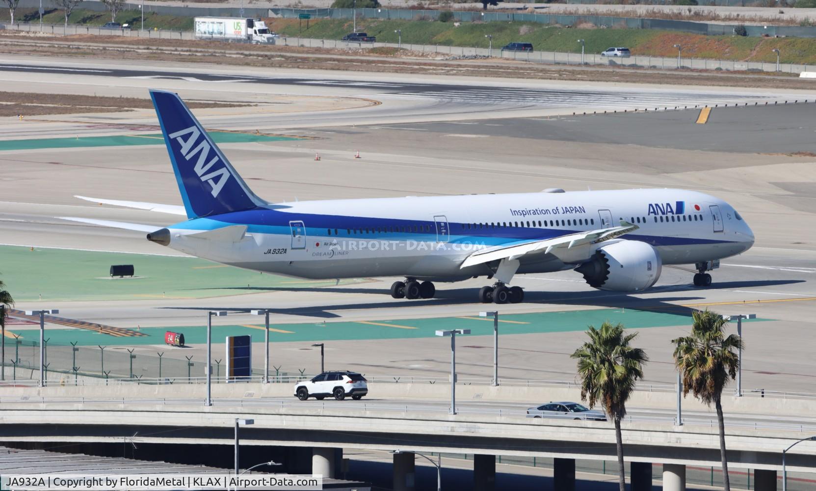 JA932A, 2020 Boeing 787-9 Dreamliner Dreamliner C/N 43866, ANA 789 zx lax -nrt, rjaa