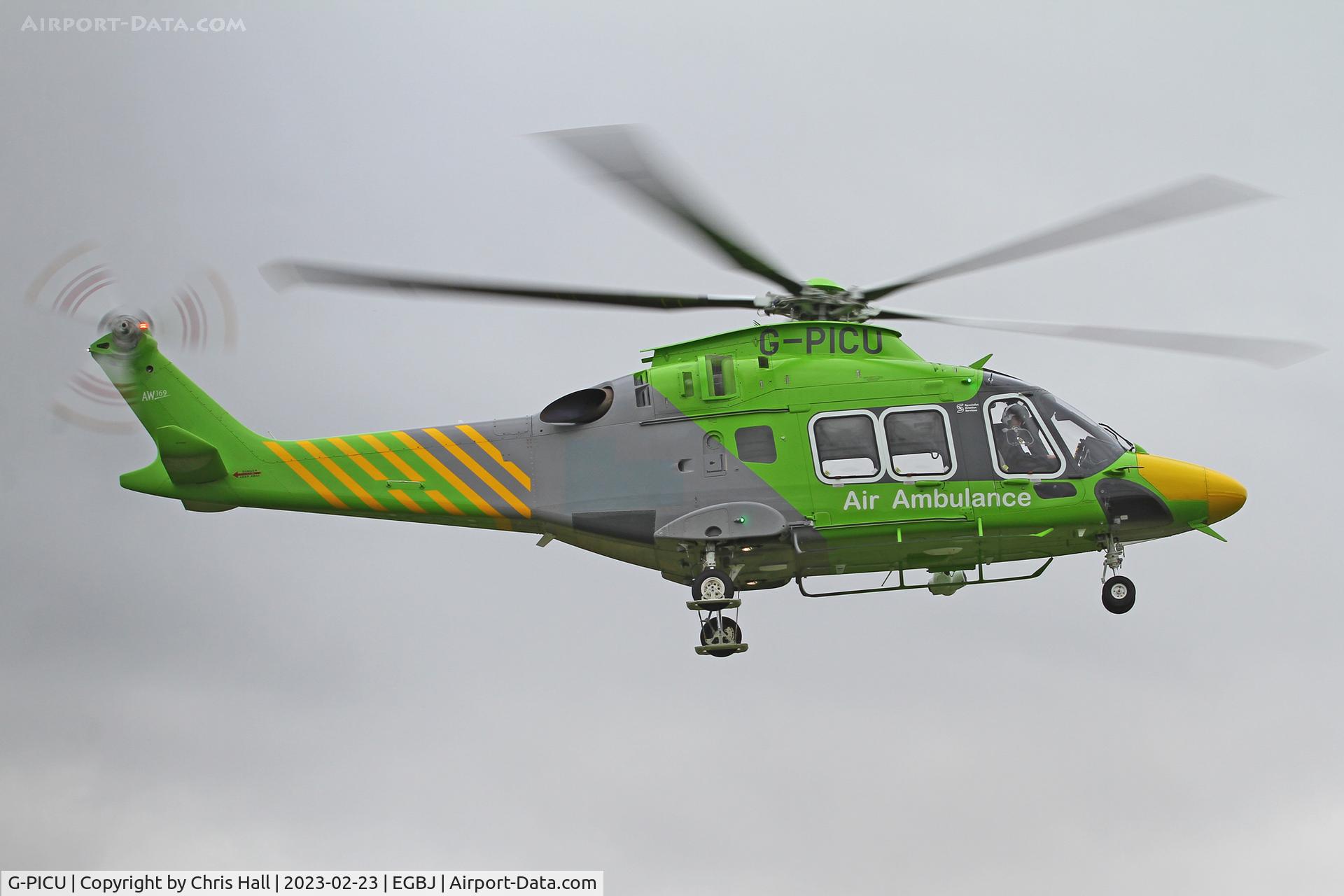 G-PICU, 2017 Leonardo AW169 C/N 69055, Staverton