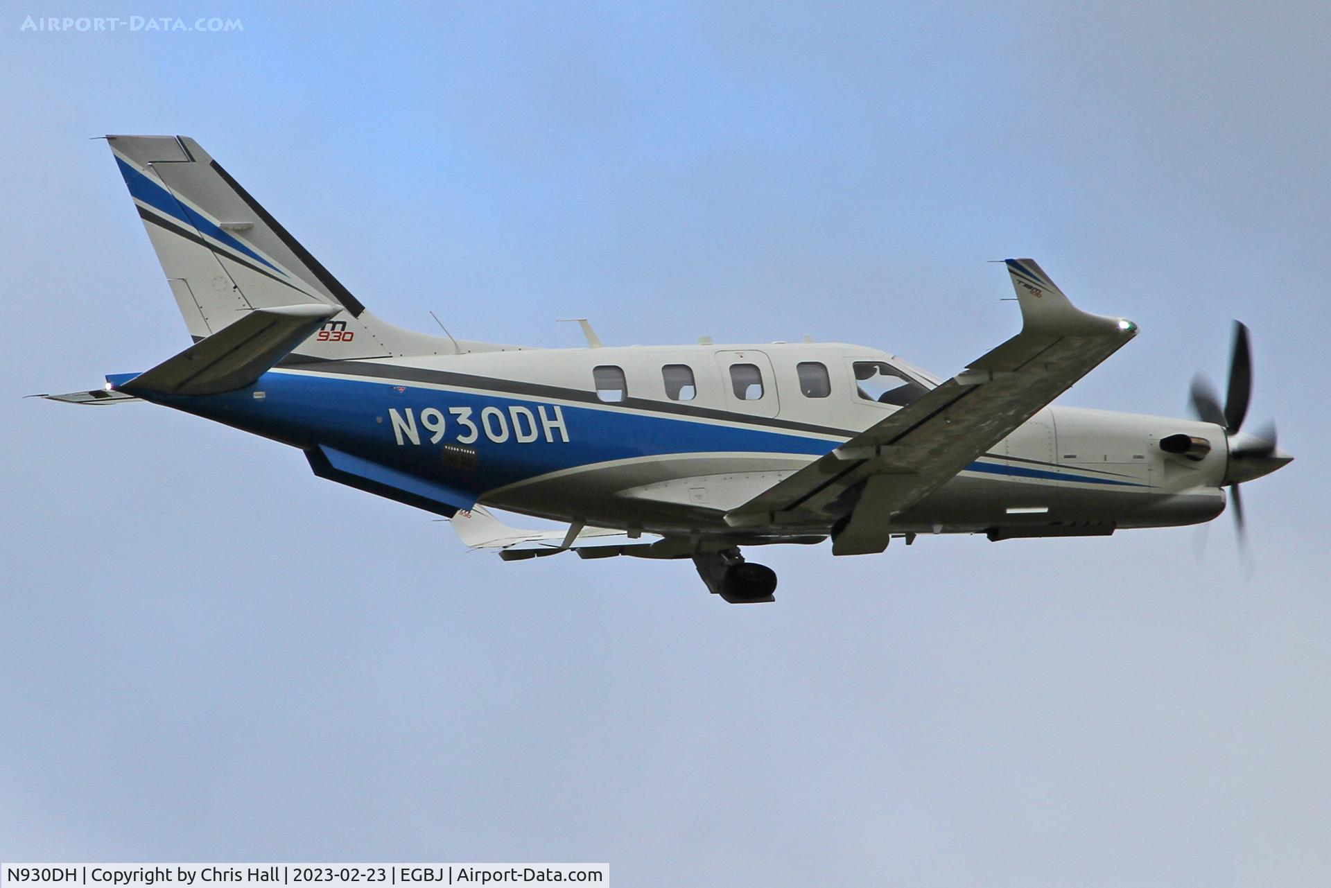 N930DH, 2018 Daher TBM-930 C/N 1257, Staverton