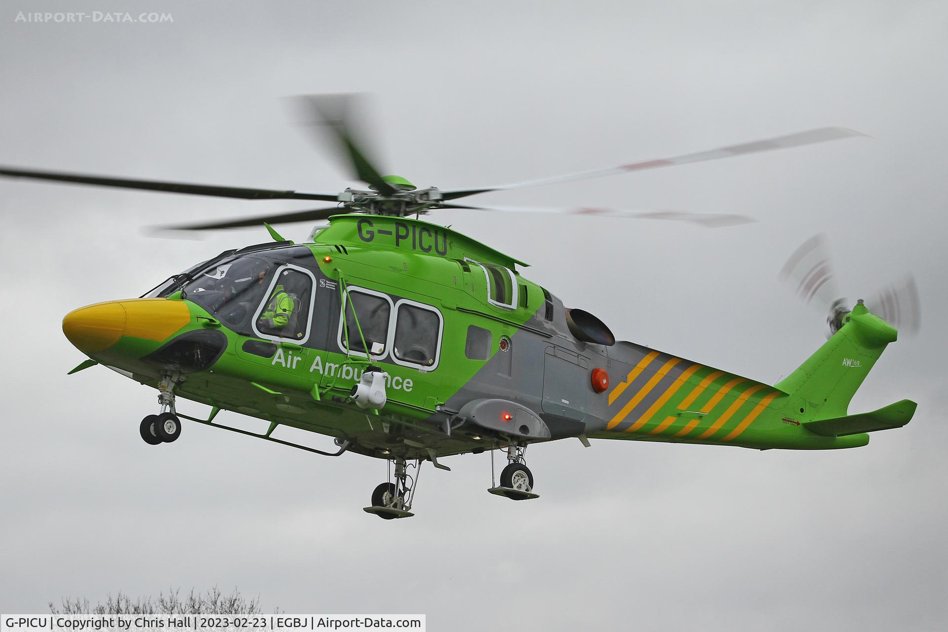 G-PICU, 2017 Leonardo AW169 C/N 69055, Staverton
